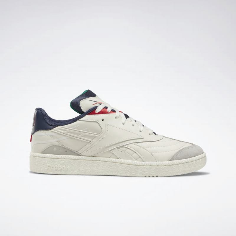 Reebok Club C Rc 1.0 Tenisky Damske - Biele/Siva/Námornícka Modrá EF8041QO